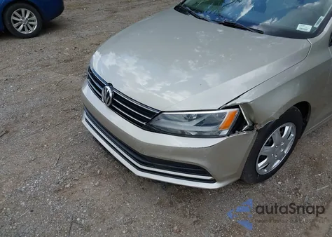 2015 Volkswagen Jetta 2.0L S from USA, damaged, VIN 3VW2K7AJ9FM403853